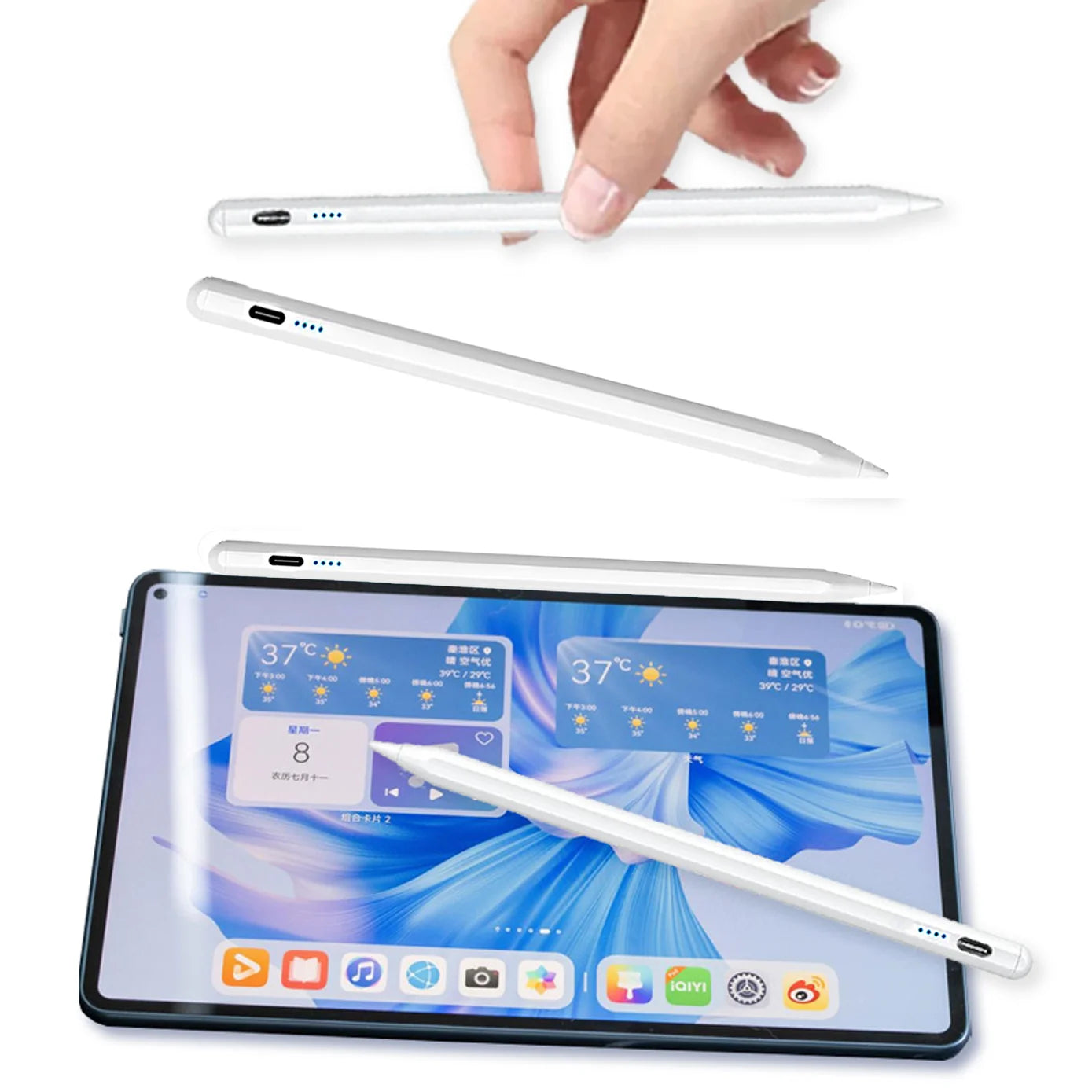 For XIAOMI Pad Stylus Pen for HUAWEI Pad Stylus Mobile Phone Touch Pen for IOS Android Windows for Apple Ipad Pencil